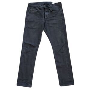 Rag & Bone Black Fit 2 Slim Jeans 30x30